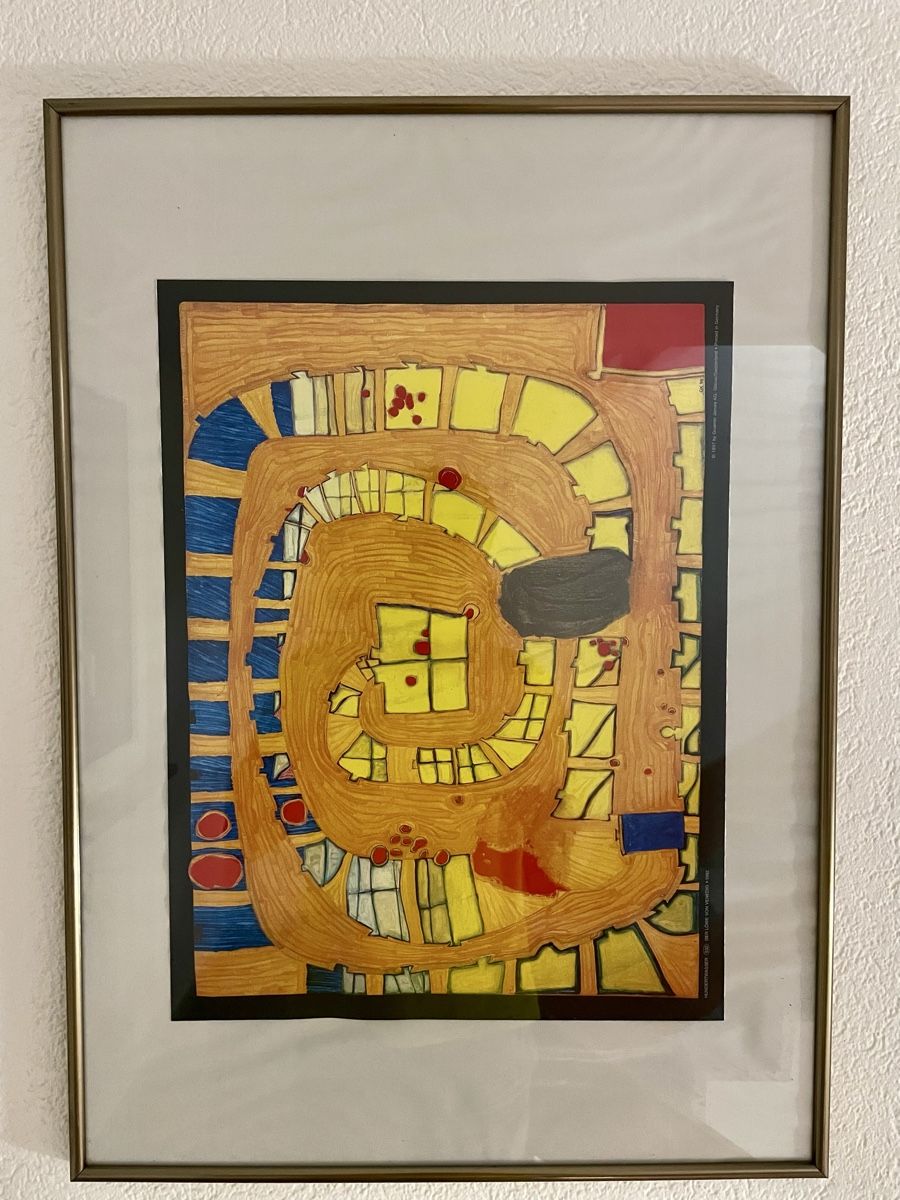 Foto & Immagini: 5 Hundertwasser-Kunstdrucke, gerahmt - Set – Usato da Wallisellen venduto da Raspberrypi 5