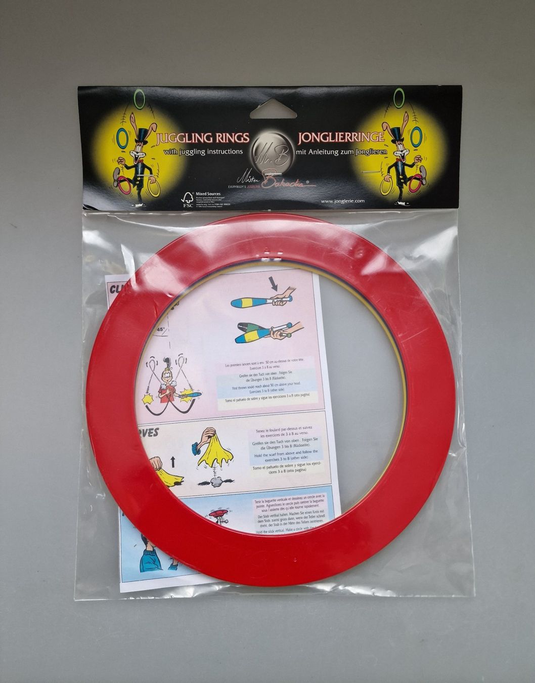 Giochi: Jonglierringe - Set mit Anleitung, Neu – Nuovo e nell'imballaggio originale da Oberuzwil venduto da aseinkaufswelt 1