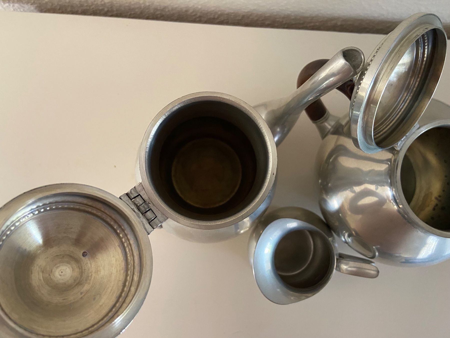 Set di piatti: Etains du Manoir Teeset – Usato da Muttenz venduto da nataschasia 2