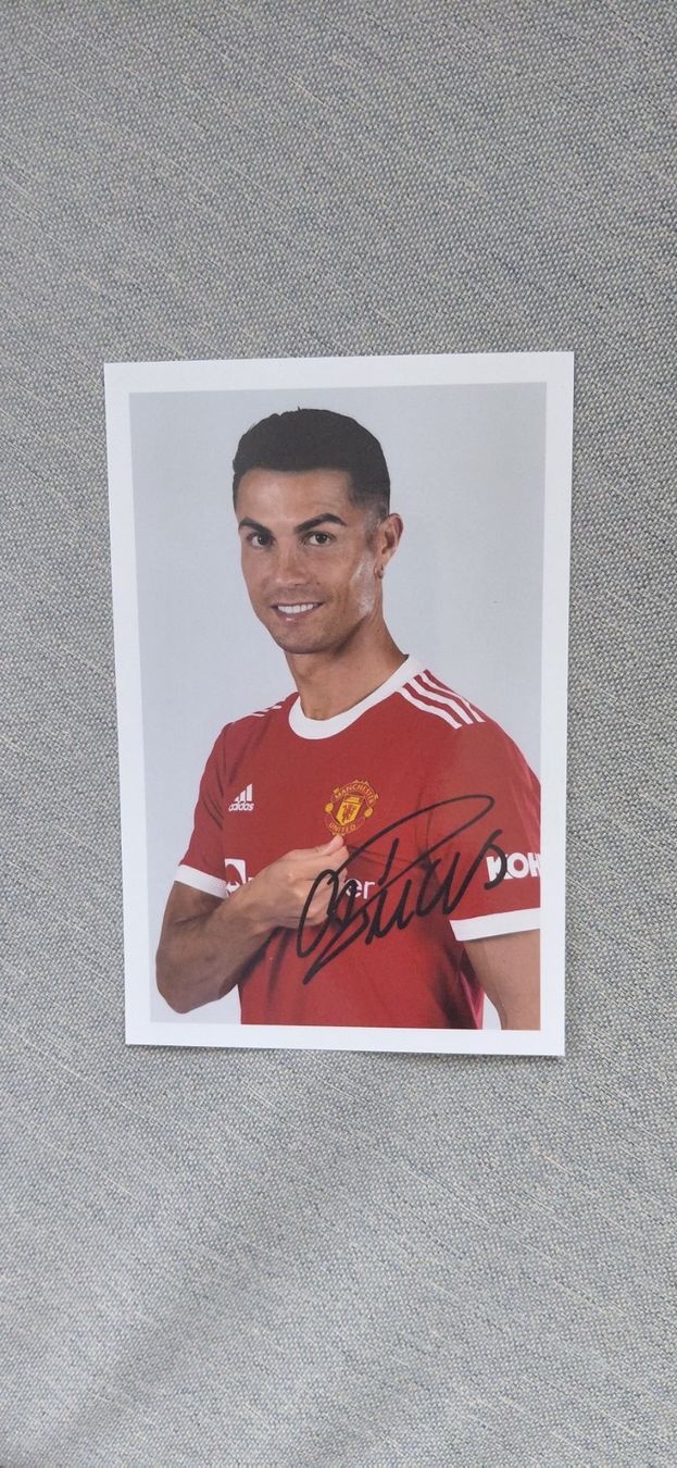 Autographes: Autogramm Christiano Ronaldo – D'occasion à Schmerikon par Olympia04