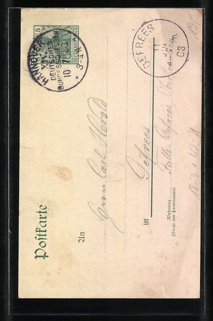Cancelleria postale: Litho Hannover, 14. Deutsches Bundesschi – Usato da Berlin venduto da bartko-reher 1
