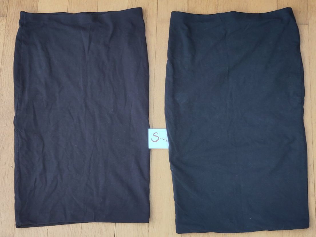 H&M Röcke: 2 Röcke schwarz Grösse S H&M Basic guter Zustand – Gebraucht aus Wil SG von crxschildi