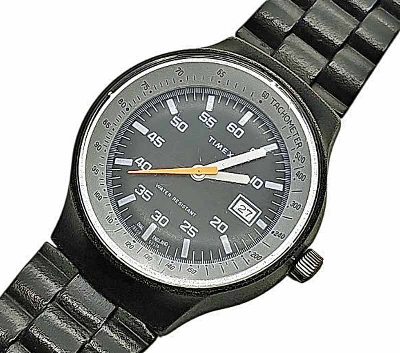Timex Montres: Armbanduhr Vintage "TIMEX BLACK MAX" – D'occasion à Zug par urzeit 3