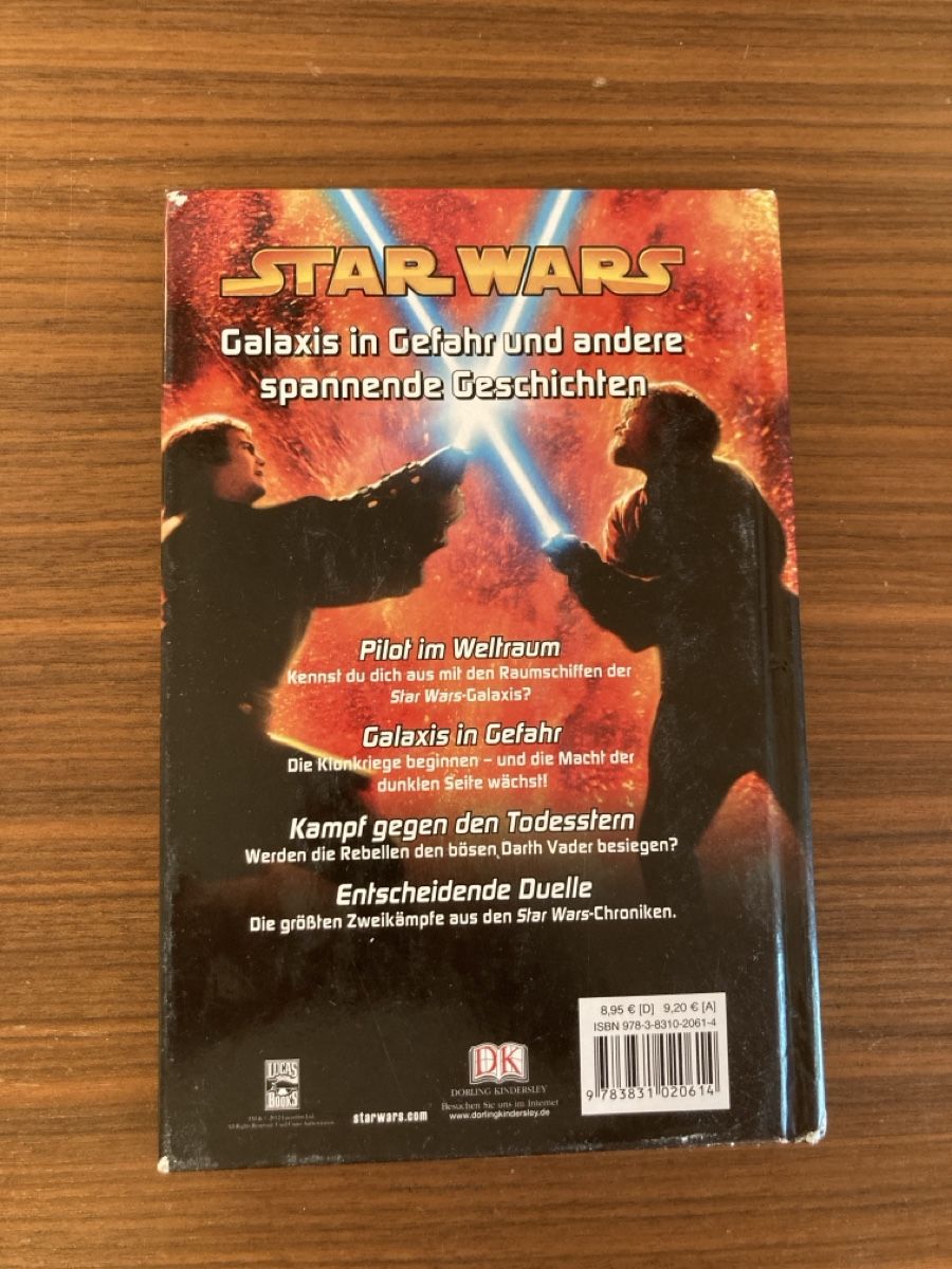 Libri: Star Wars Buch Galaxis in Gefahr – Usato da Staad SG venduto da sve_qt59 1
