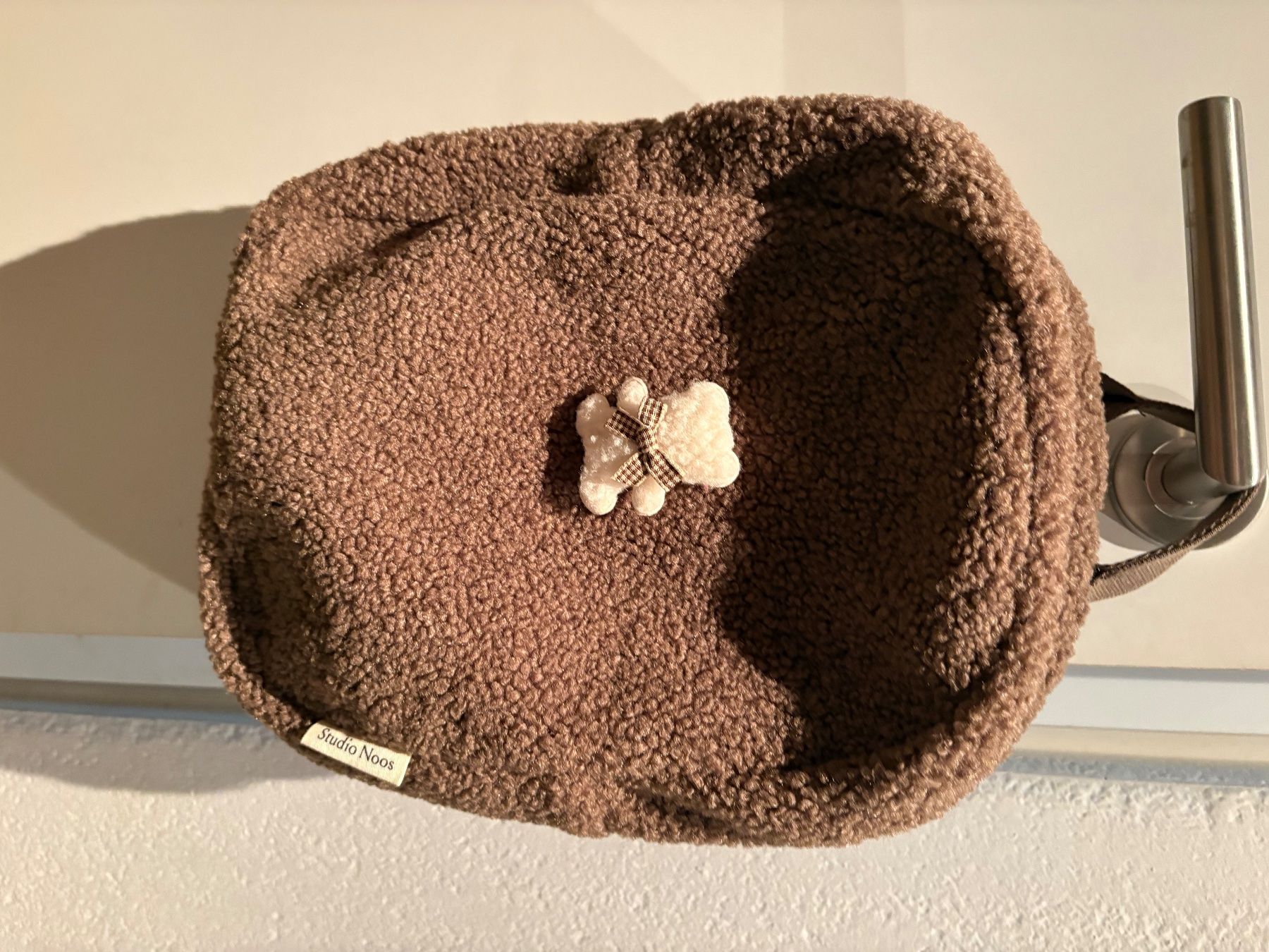 Borse & Zaini: Studio Noos Kinderrucksack Teddy Brown mit Bär – Nuovo (secondo la descrizione) da Spiegel b. Bern venduto da jkrug 2