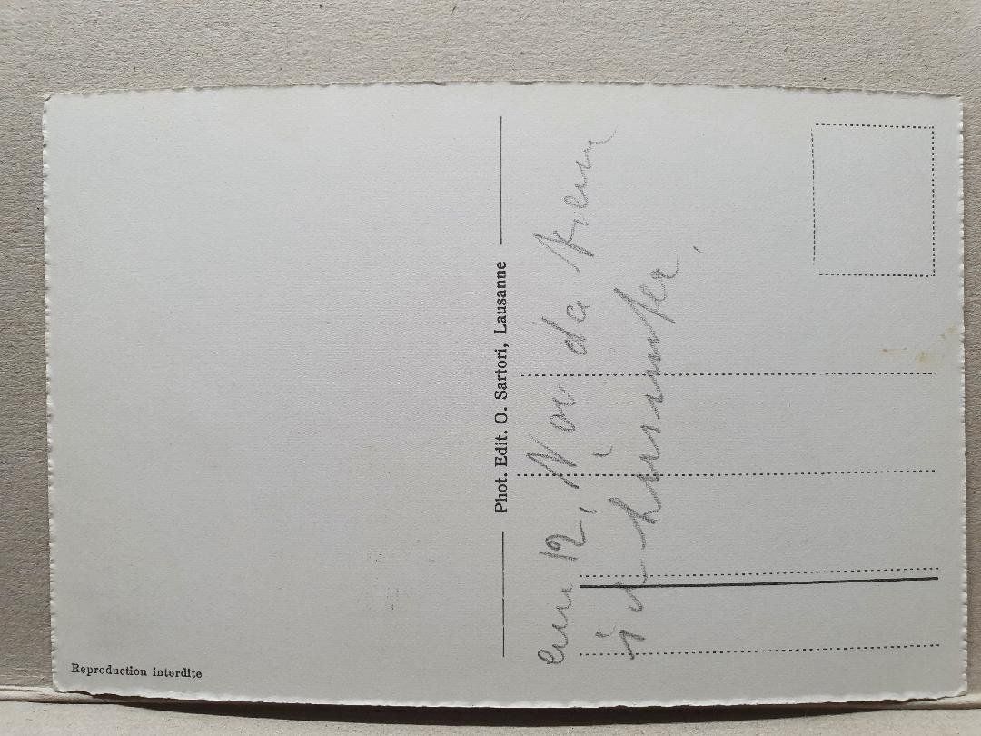 Cartoline postali: VEVEY – Usato da Delémont venduto da Domdom1 1
