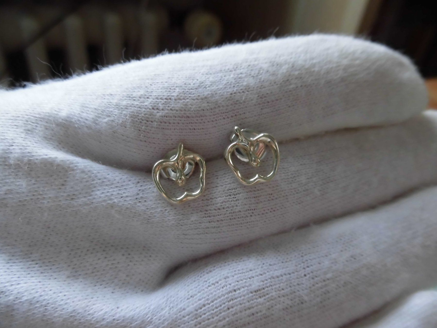 Tiffany & Co. Orecchini pendenti & Orecchini a lobo: Tiffany&Co.Elsa Peretti Apple Stud Earrings/Ohrringe!! – Usato da Goldach venduto da mamakotzi 6