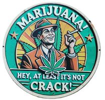 Marijuana - Blechschild  (neu/OVP)