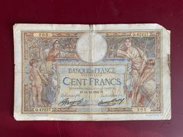 FRANCE - CENT Francs 14.12.1933  - Usagé TTB / Gebraucht SS