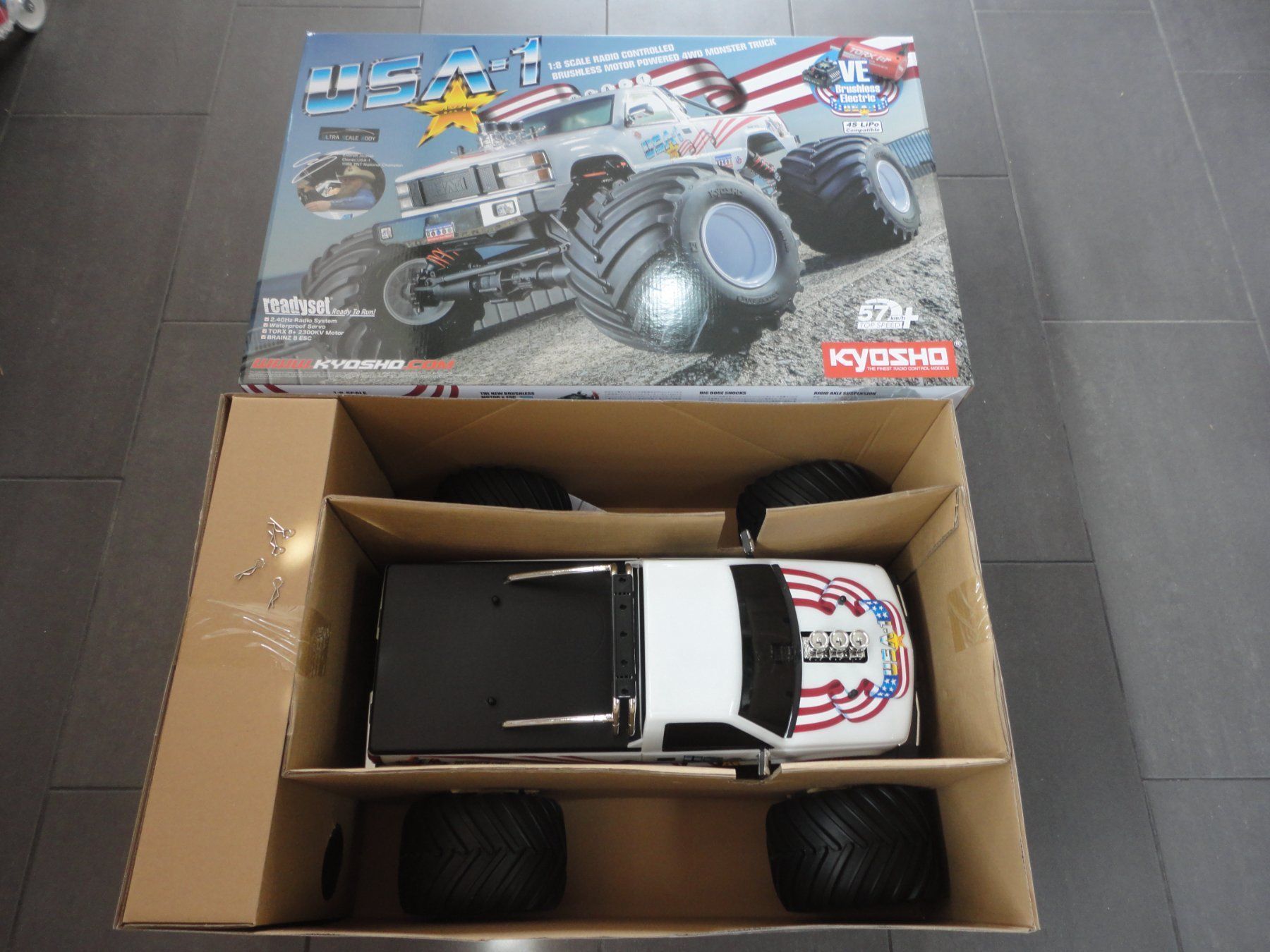 Kyosho Modellismo RC: Kyosho USA Elektro 1:8 – Nuovo e nell'imballaggio originale da Horgen venduto da RcModell 2