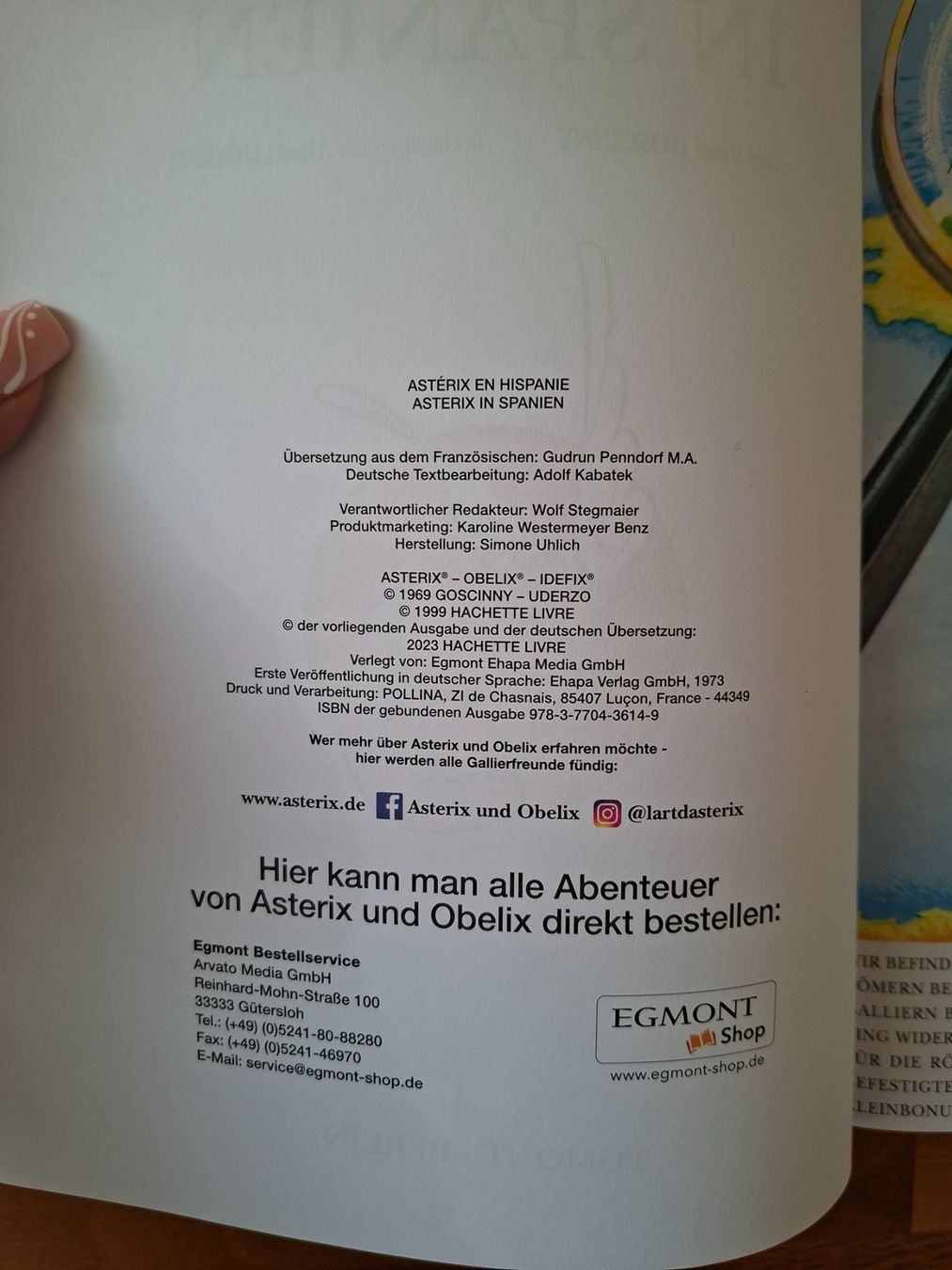 Comics: Comic Asterix; Asterix in Spanien / Band 14 – Gebraucht aus Boniswil von Totomat-Lady2 2
