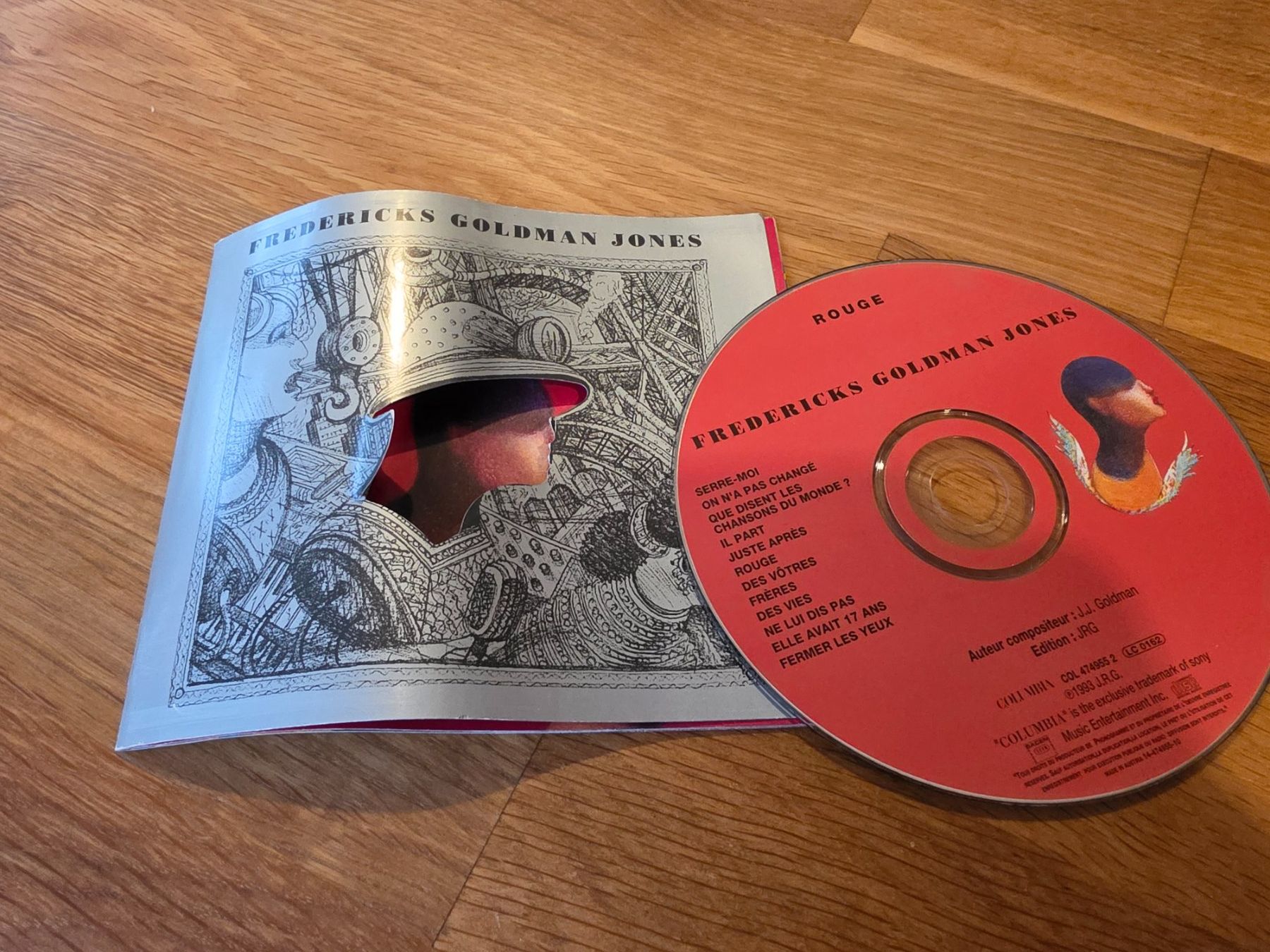 CDs: CD Jean-Jacques Goldman "Rouge" – Neu (gemäss Beschreibung) aus Cudrefin von sebou05 2