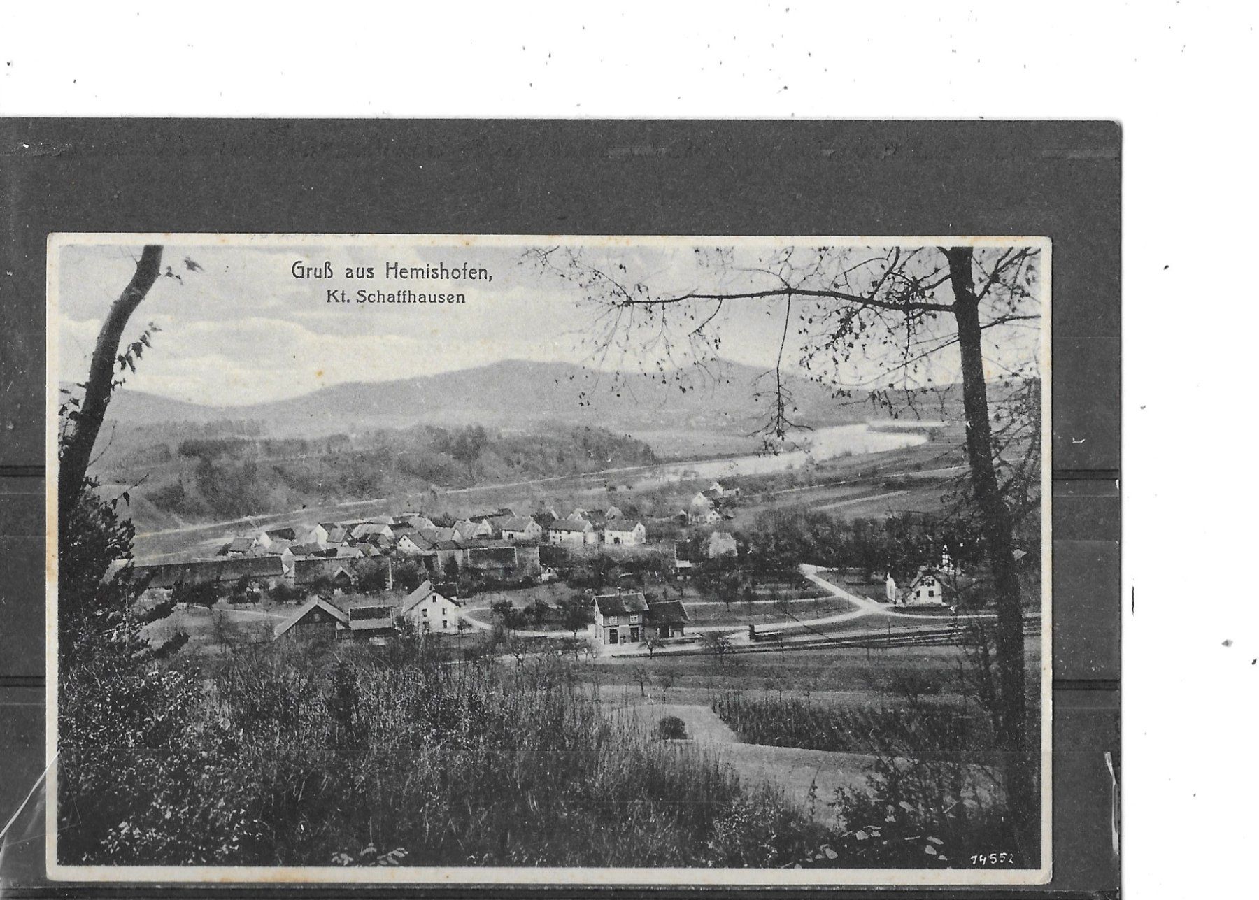 Cartoline postali: SH Gruss aus Hemishofen 1951 – Usato da Schocherswil venduto da Wilare