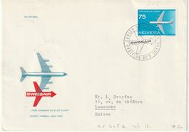 RF 60.8a, ZURICH - NEW YORK, Fr 10.--
