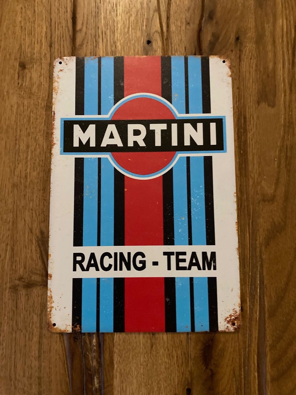 Automobili: Martini Racing Team Retro Schild / neu!!! – Nuovo e nell'imballaggio originale da Bremgarten AG venduto da Eurotiz 1