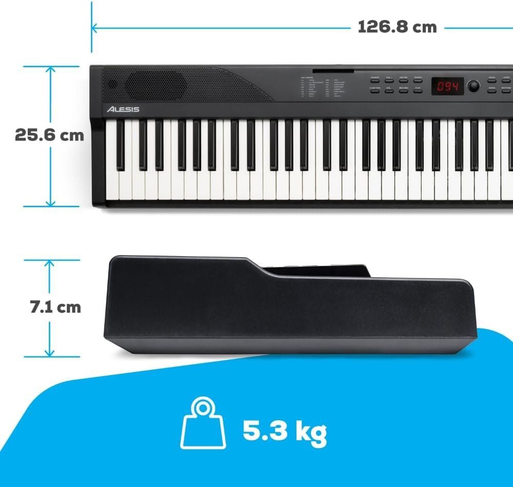Strumenti musicali: Keyboard Piano 88 Tasten Bundle – Nuovo e nell'imballaggio originale da Schaffhausen venduto da Alpenfund23 6