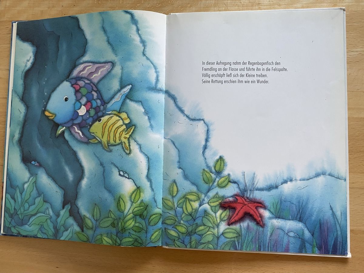 Libri: Regenbogenfisch komm hilf mir! - Marcus Pfister – Usato da Schwarzenburg venduto da Michellu 8