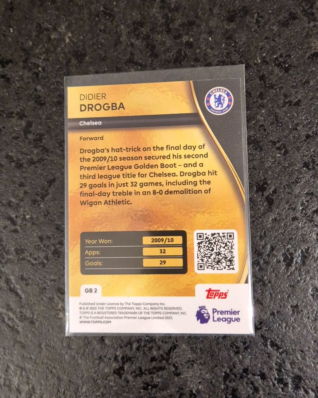 Topps Carte collezionabili: Didier Drogba - Chelsea - Topps – Nuovo (secondo la descrizione) da Burg AG venduto da Danoe 1