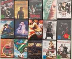 DVD - Sammlung, 34 DVD's & 2 Blue-Rays, guter Zustand