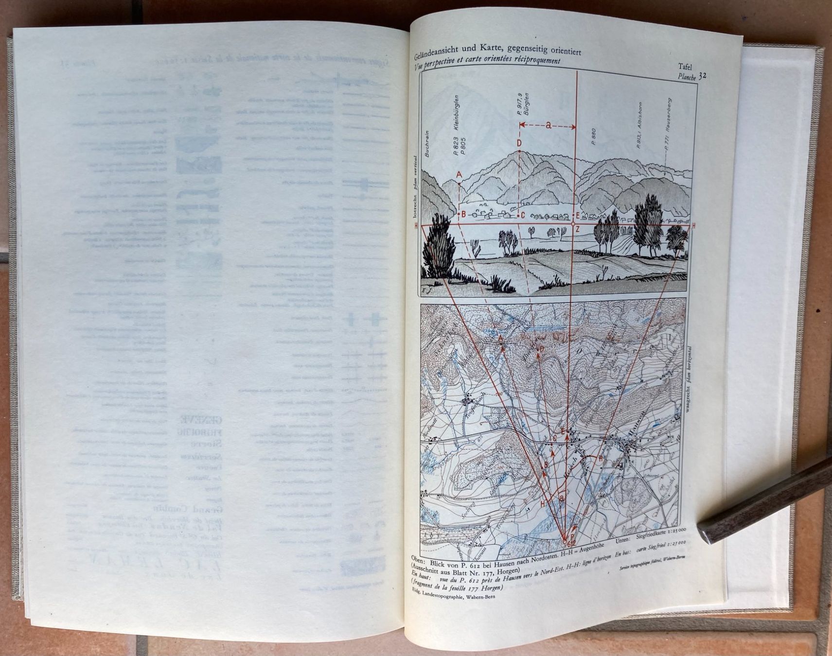 Landkarten & Atlanten: Terrain et Carte - Edouard Imhof – Gebraucht aus Versoix von HELVETICA_1 7