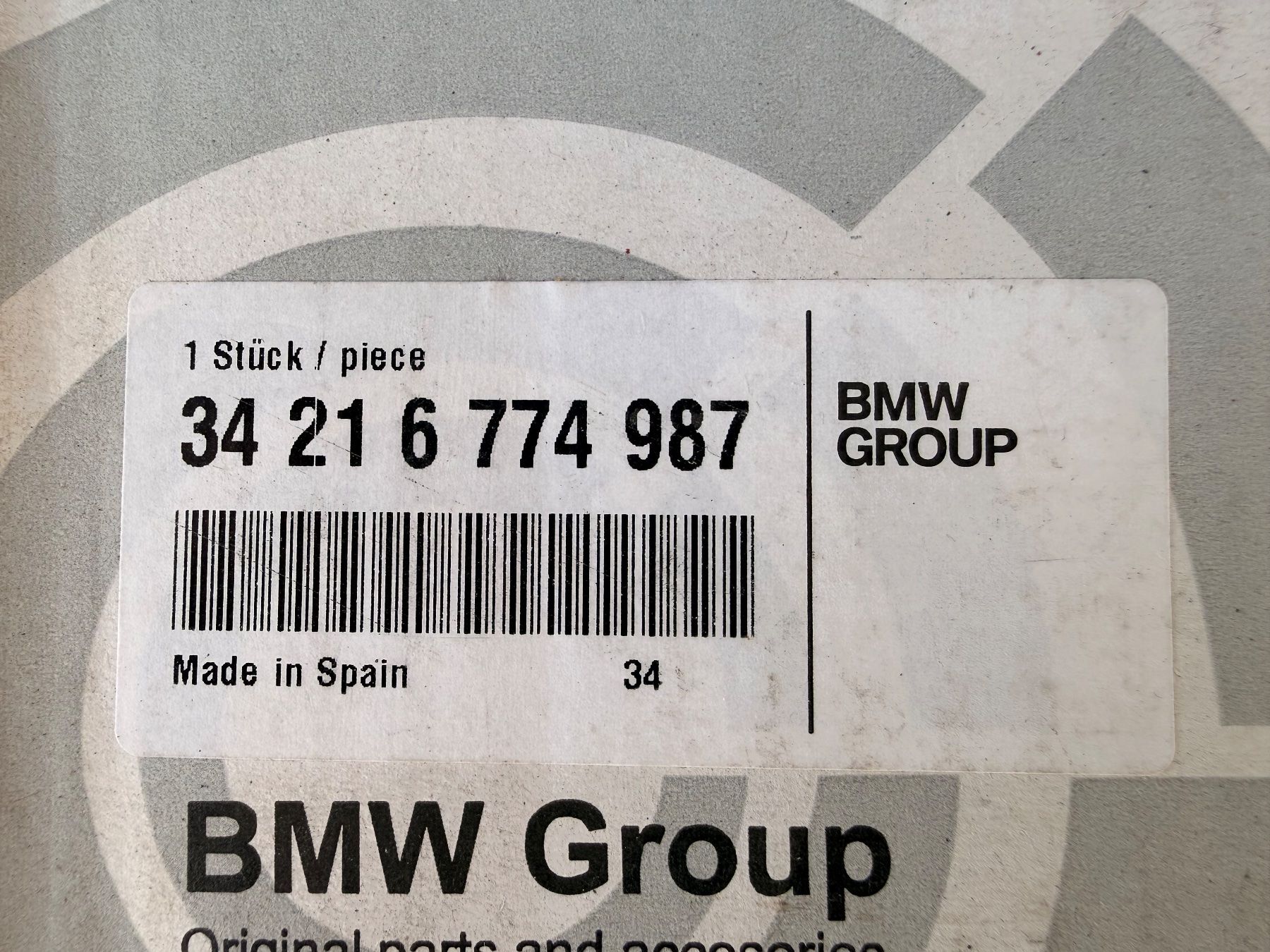 Mini Alle Autoersatzteile: Bremsscheiben MINI R56, 2 Stk., neuwertig – Gebraucht aus Röschenz von Sandro1981 3