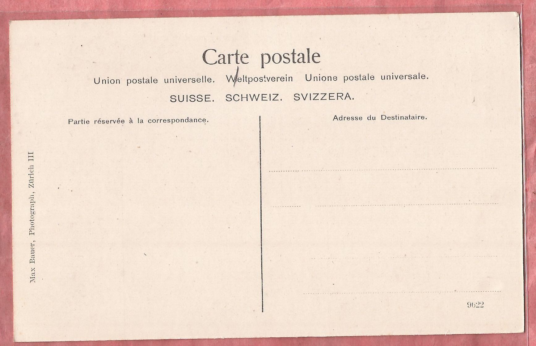 Cartoline postali: Winterthur - Gruss vom Eisberg - ca. 1915 – Usato da Fislisbach venduto da Porano 1