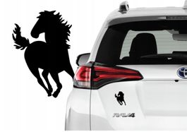 Autoaufkleber, Pferdeaufkleber, Pferd, Reiten