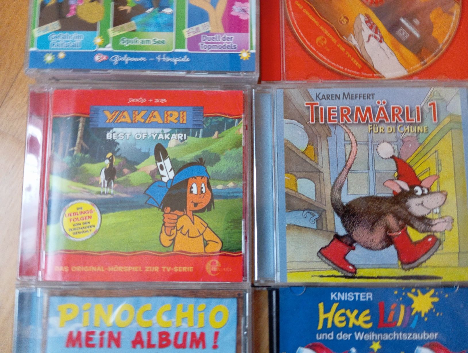 CD: 8 Kinder-CD's – Usato da Montlingen venduto da Beanz 3