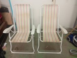 2 Sonnenstühle, Vintage