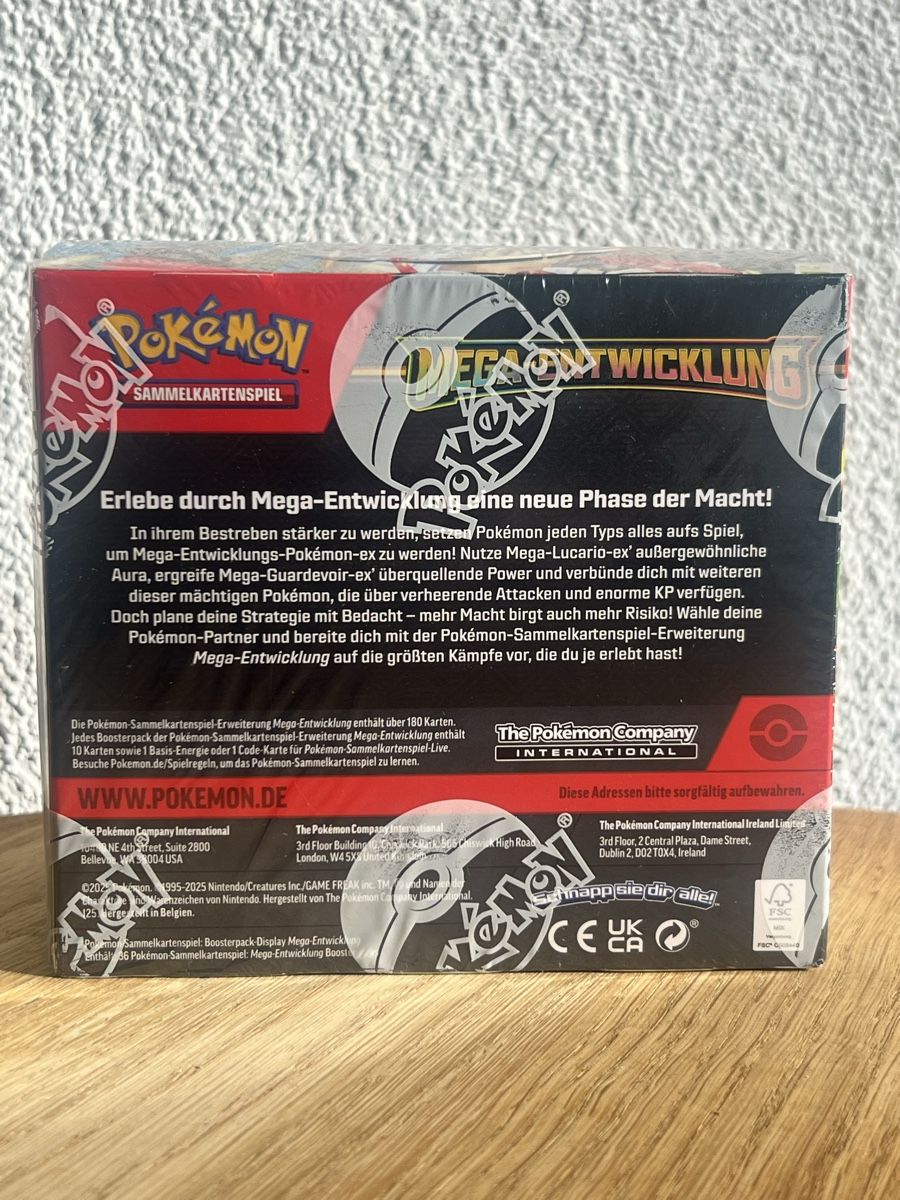 Pokémon Cartes à collectionner: Pokemon Mega Entwicklung / Mega Evolution Base Set Display – D'occasion à Almens par dra_mql5 2