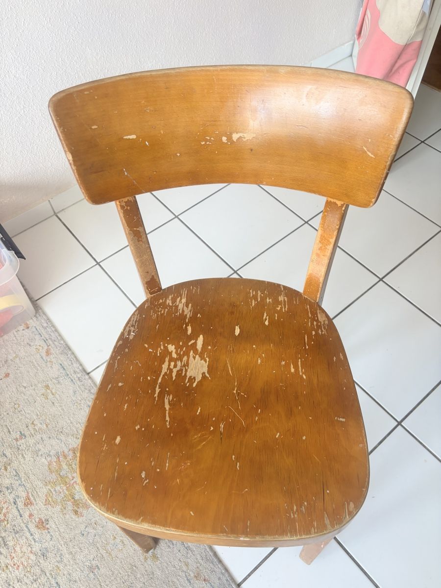 Horgen Glarus Chaises: Horgen Glarus Holz Stuhl – D'occasion à Zürich par Saho86 1
