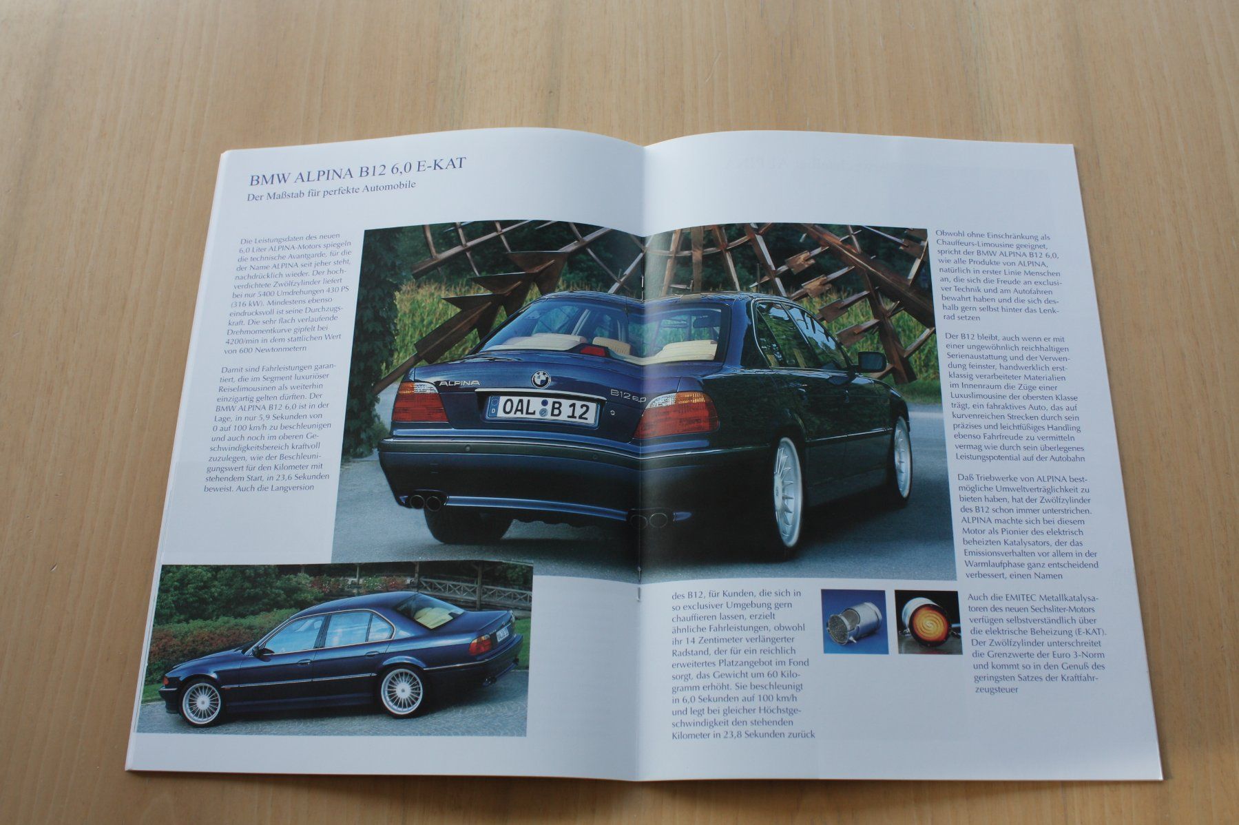 BMW Documenti: BMW Alpina Programm Prospekt 2000 – Usato da Wikon venduto da erwin400 5