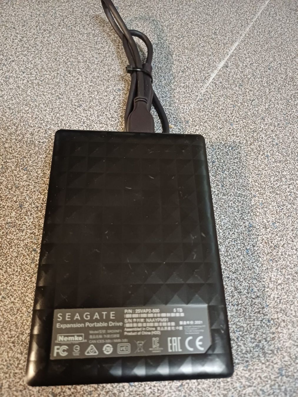 Disques durs: SEAGATE 5TB – D'occasion à Herzogenbuchsee par bel_m229