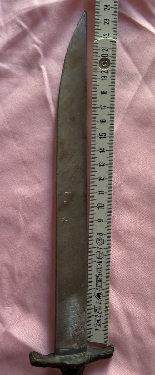 Posate: Dolch mit Scheide orientalisch verziert antik ca. 32cm – Usato da Biel/Bienne venduto da Katja01112 4