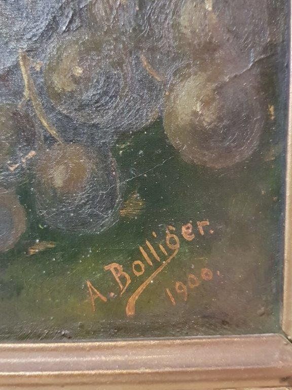 Dipinti: A. Bolliger, Oel auf Leinwand 1900 – Usato da grenchen venduto da Belarte 1
