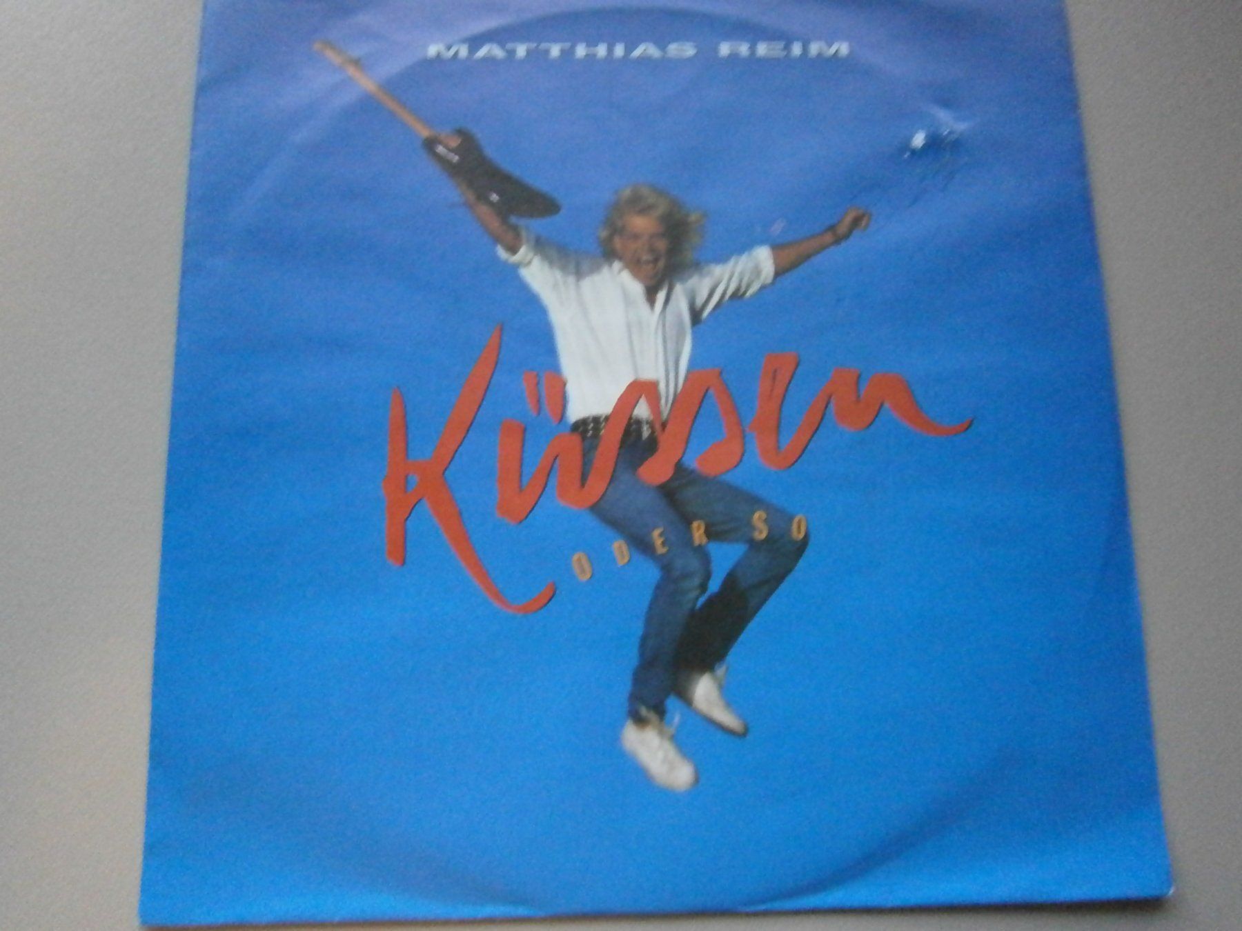 Dischi in vinile: Vinyl-Single Matthias Reim - Küssen oder so – Usato da Langenthal venduto da Modo39