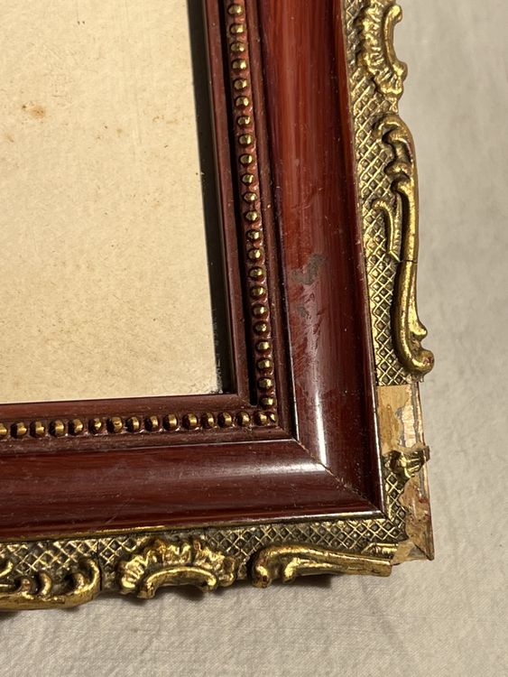 TRÈS BEAU CADRE En Bois Doré Époque Napoléon III Fin XIX Ème S Belle