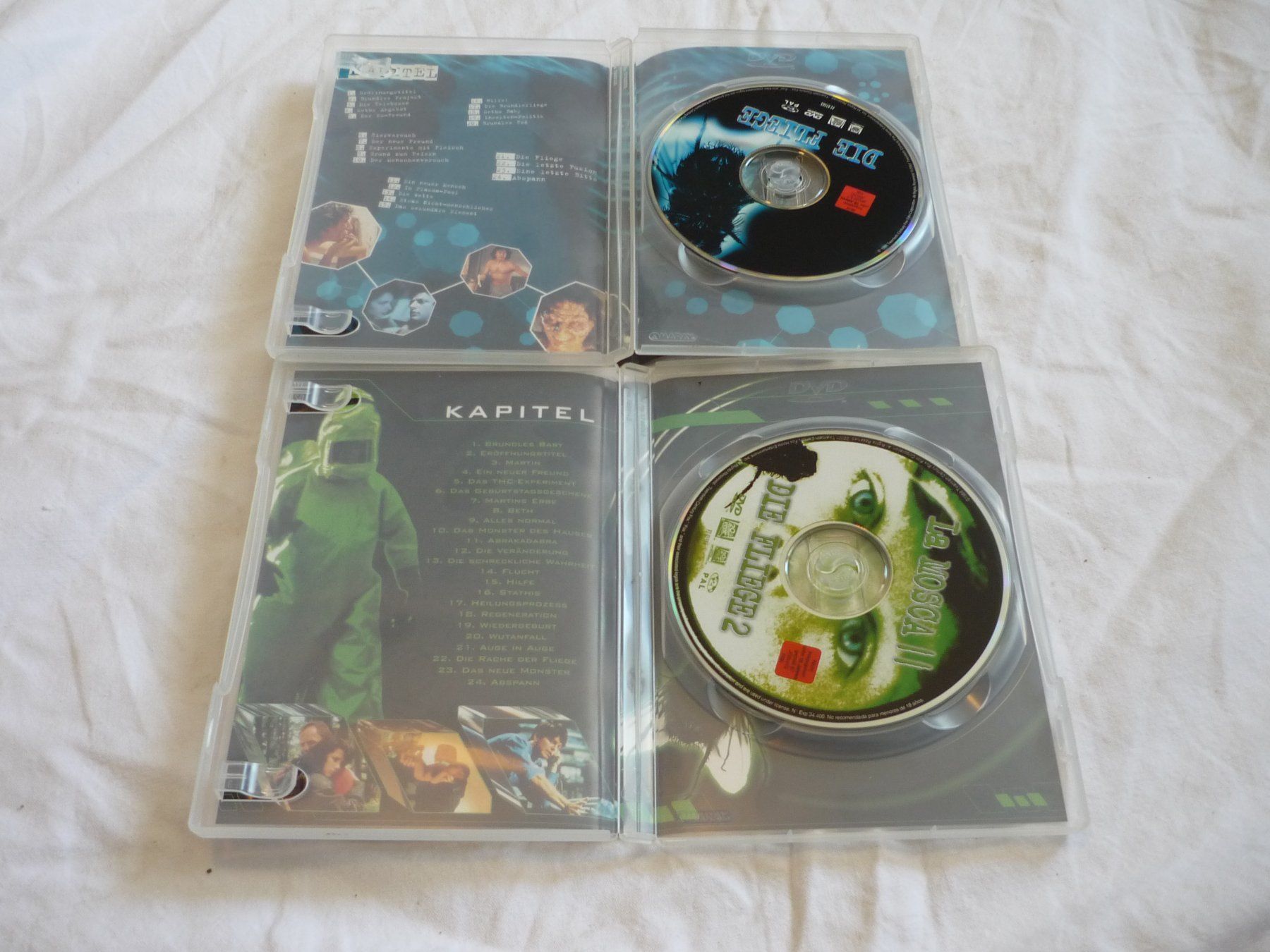 Tous les DVDs: 2x DVD Horror - Die Fliege 1 + 2 – D'occasion à Beringen par zzRegal 3