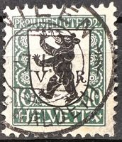 1925 Pro Juventute J34 Voll-⦿ Wilen