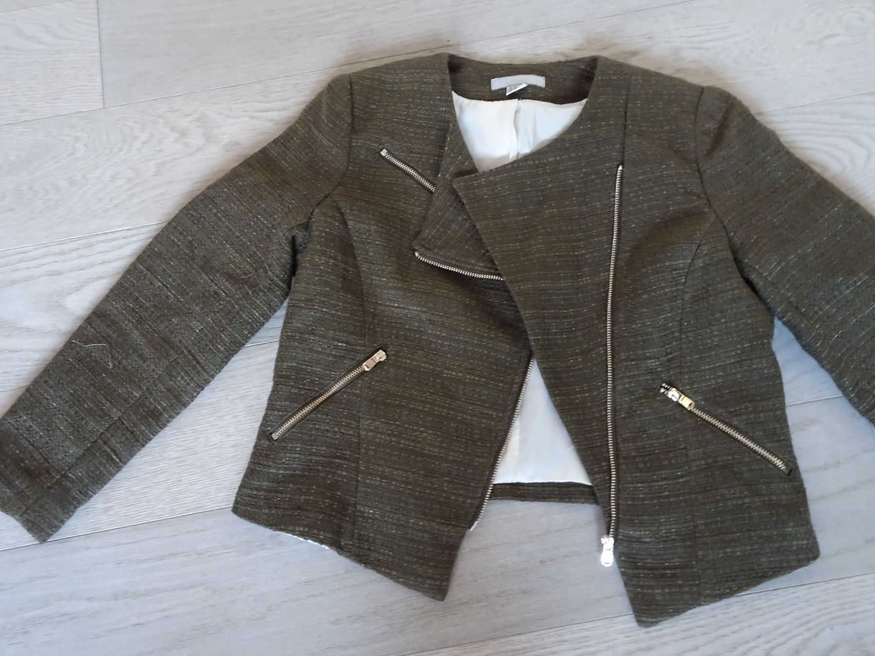 Giacche: Jacke mit Reissverschluss braun Gr. M – Nuovo (secondo la descrizione) da Winterthur venduto da Riiita 1