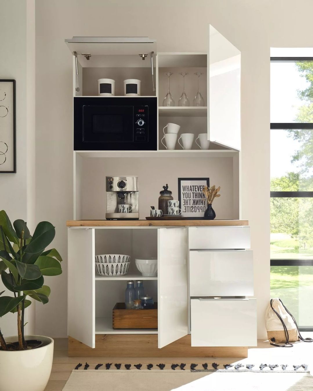 Büffets: 937 - Buffetschrank Küchen Buffet Premium 120cm Weiss – Neu und originalverpackt aus Wallenwil von toesstalvertrieb 2