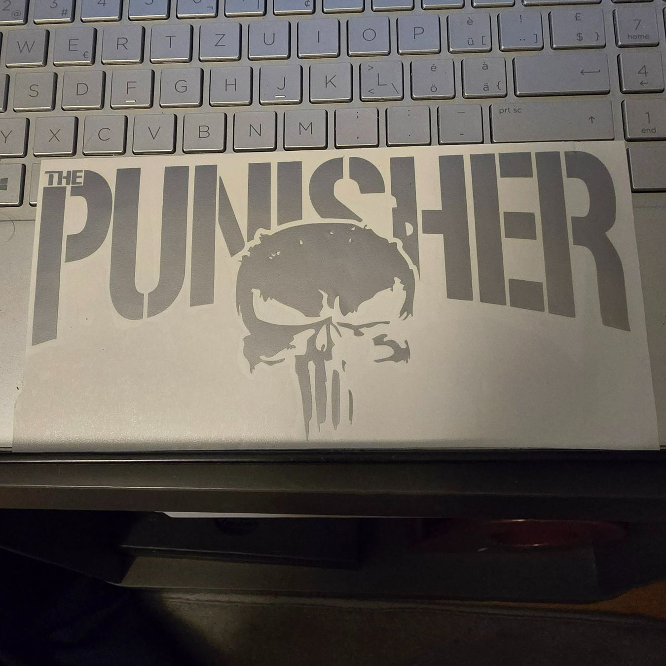 Sticker: Punisher Skull Vinyl Aufkleber: Logosticker – Nuovo e nell'imballaggio originale da Baar venduto da AudiRS32024