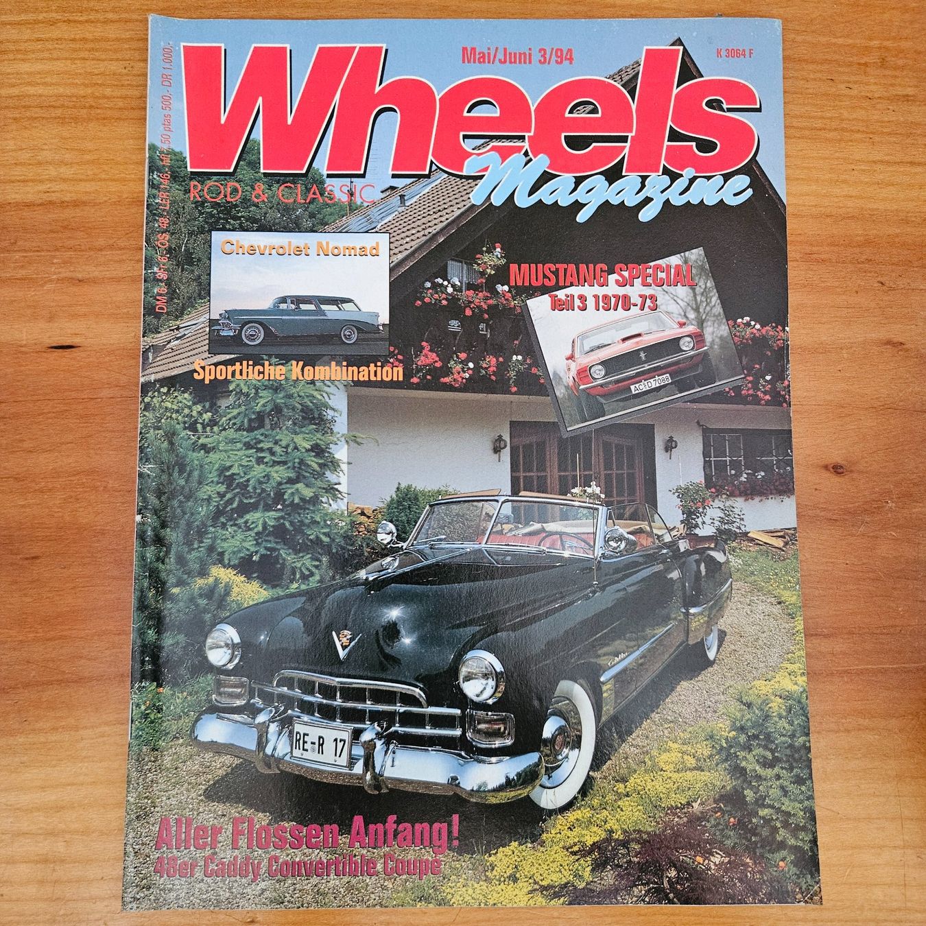 Riviste & Magazine: 5 Stück Wheels Magazine Rod & Classic1994 – Usato da St.Gallenkappel venduto da RocknSkull 2