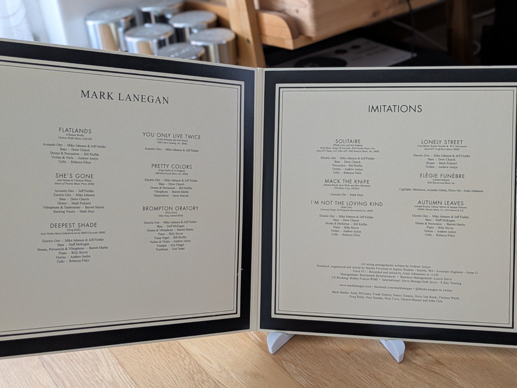 Schallplatten: Mark Lanegan - Imitations, LP Vinyl – Gebraucht aus Dübendorf von PanzerGeneral 1