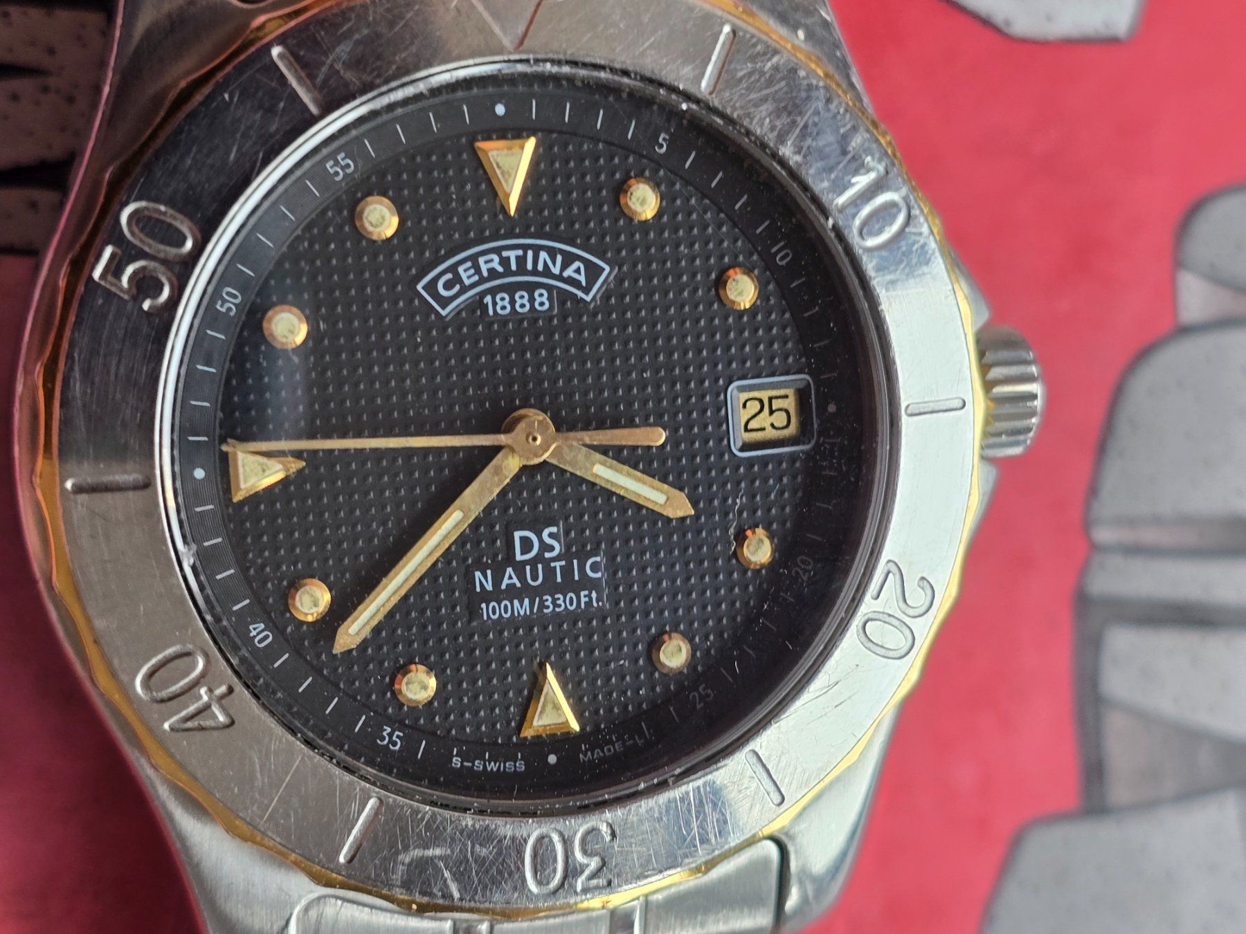 Certina Montres: 318 Certina DS Nautic Date – D'occasion à Muri AG par Corredor 2