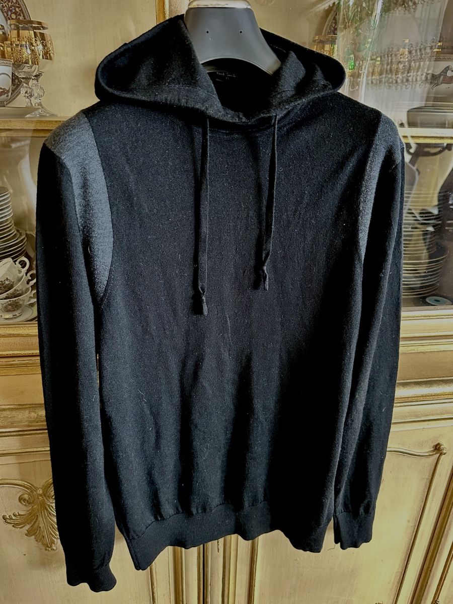 Paul Smith Maglioni & Felpe: Paul Smith Kapuzenpullover aus leichter Wolle Schwarz – Nuovo (secondo la descrizione) da Mont-sur-Lausanne venduto da jolieresale 1