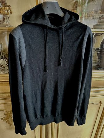 Paul Smith Kapuzenpullover aus leichter Wolle Schwarz