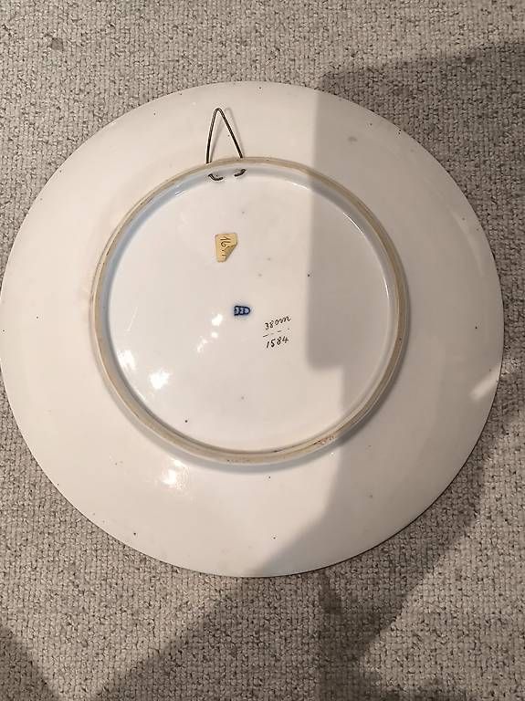 Piatti: Wiener Teller Hand bemalt um 1850 – Usato da Arnegg venduto da Philips3 3