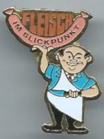 Fleisch im Blickpunkt! Pin
