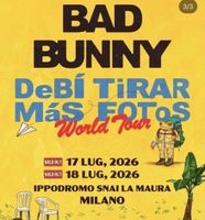 Bad Bunny Milano 18.07.2026